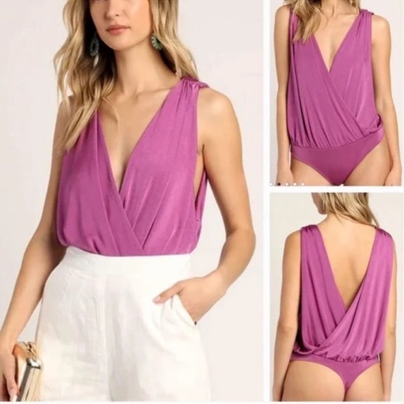 Free People Tops - Free People Night Owl Bodysuit